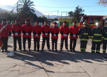 Por el Día del Bombero habrá desfile en la plaza de Quillota
