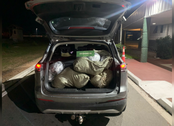 [FOTOS] Ruta 5 Norte: Incautan 26 kilos de droga desde vehículo