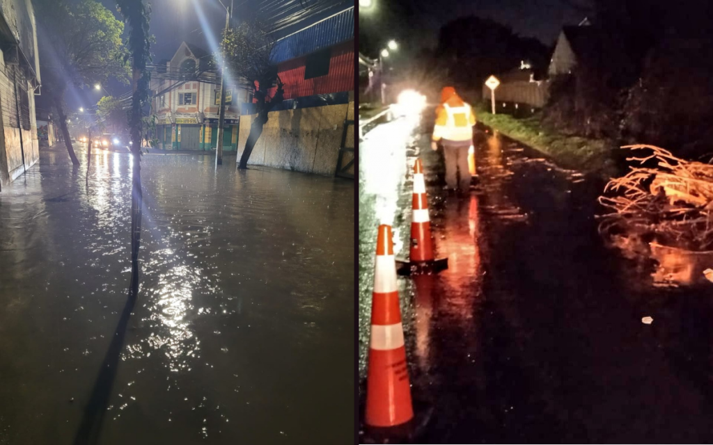 Lluvia en Quillota: ¿Cuánta agua ha caído en el sistema frontal?