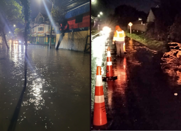 Lluvia en Quillota: ¿Cuánta agua ha caído en el sistema frontal?