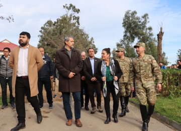 Quillota: Así fue la visita de los ministros al regimiento Granaderos por los Juegos Panamericanos