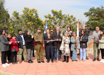 Quillota Santa de Rosa de Colmo inauguró renovada Plaza Benjamín Vicuña Mackenna