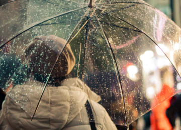 Anuncian lluvia "moderada a fuerte" en la región de Valparaíso