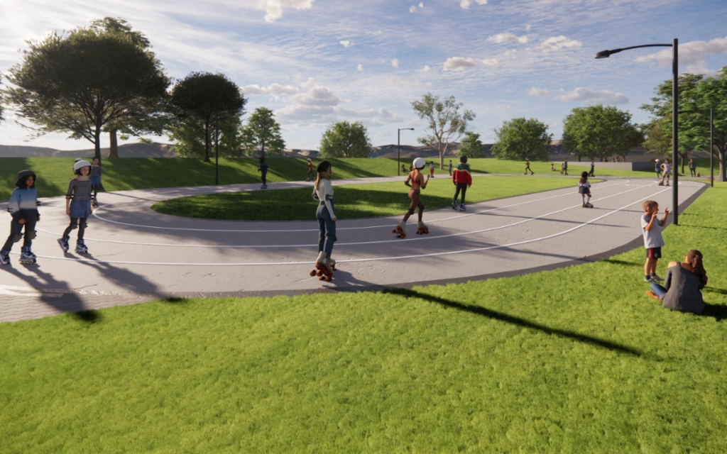 Diseñan proyecto de pista de patinaje recreativo para La Calera