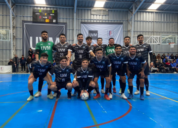 En futsal varones UVM goleó a PUCV y logra el paso a semifinal