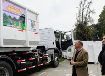La Calera recibe vehículos para residuos voluminosos, eléctricos y electrónicos