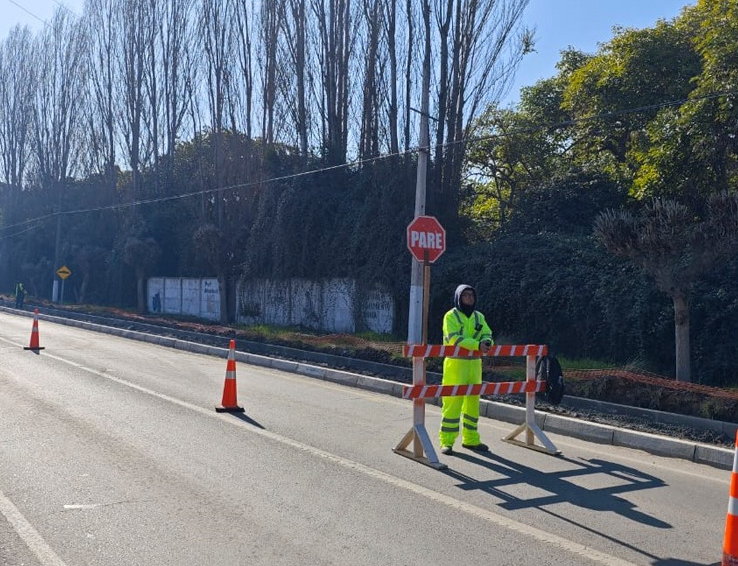 Proyecto de ciclovías en la ruta F62 de La Cruz 2