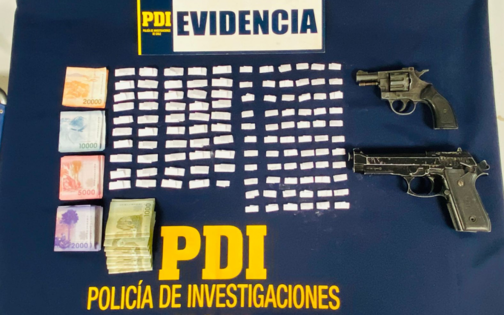 Quillota: Registran vivienda y detienen a hombre por microtráfico de drogas