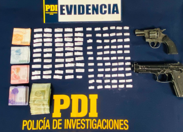 Quillota: Registran vivienda y detienen a hombre por microtráfico de drogas