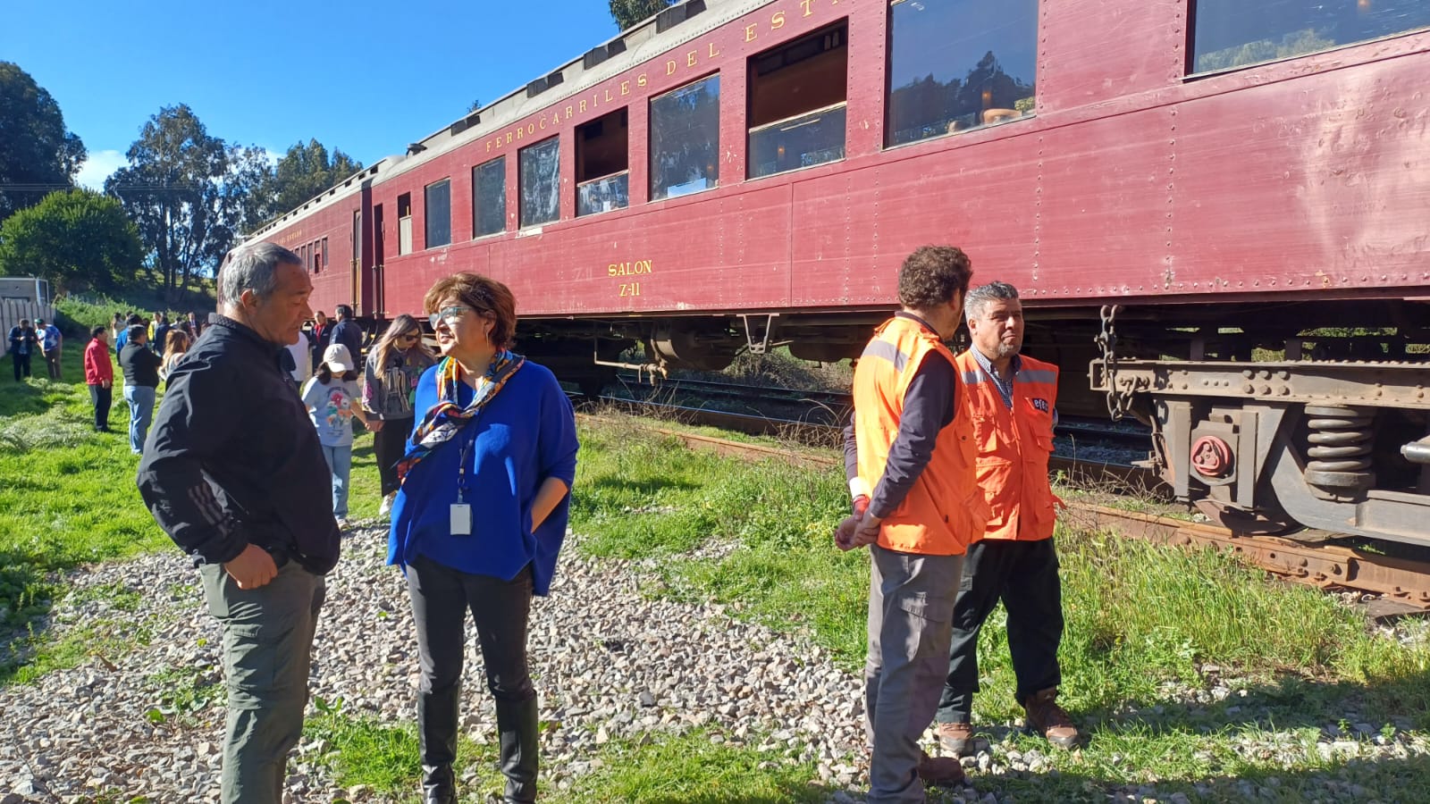 Tren del Recuerdo realizó viaje de prueba entre Limache y Ritoque