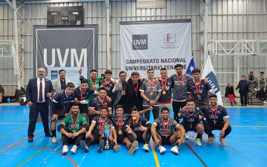 ¡UVM la hizo otra vez!: Se coronó BICAMPEÓN invicto del nacional universitario de futsal