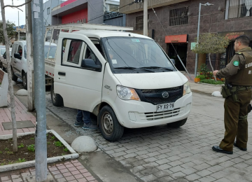 Vecino de Hijuelas fue víctima de un nuevo robo desde su vehículo en La Calera