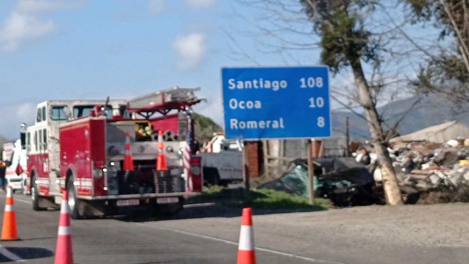 El fatal accidente ocurrió cerca de las 8:20 de la mañana.