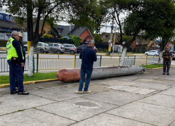 Como señal contra la violencia: Tras 30 años retiraron los torpedos de la plaza de La Cruz