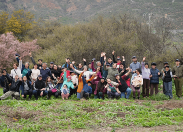 Comunidades de El Melón y Nogales plantaron 600 árboles para crear nuevos espacios verdes