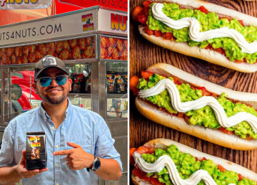 Exitoso liguano que vive en Nueva York venderá completos en Times Square