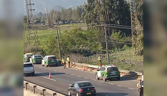 La Calera: Indagan la muerte a balazos de un joven de 22 años en la ruta 5 Norte
