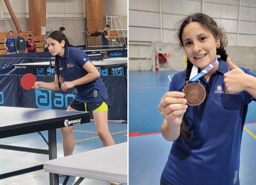 Quillotana Isidora Gil Mercado clasificó a los Torneos Nacionales de Tenis de Mesa
