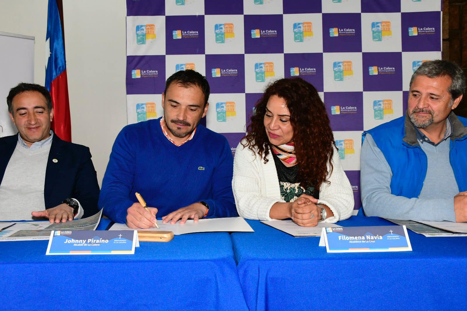 La Calera, Quillota, Hijuelas y La Cruz firmaron proyecto de parque