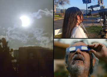 Eclipse solar 14 de octubre: Así puedes verlo con telescopios en Quillota