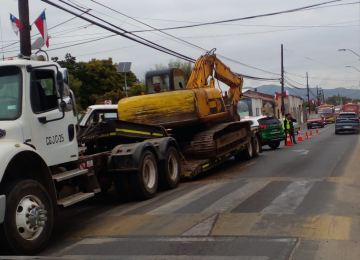 La Cruz: Gran congestión vehicular en 21 de mayo por percance de camión
