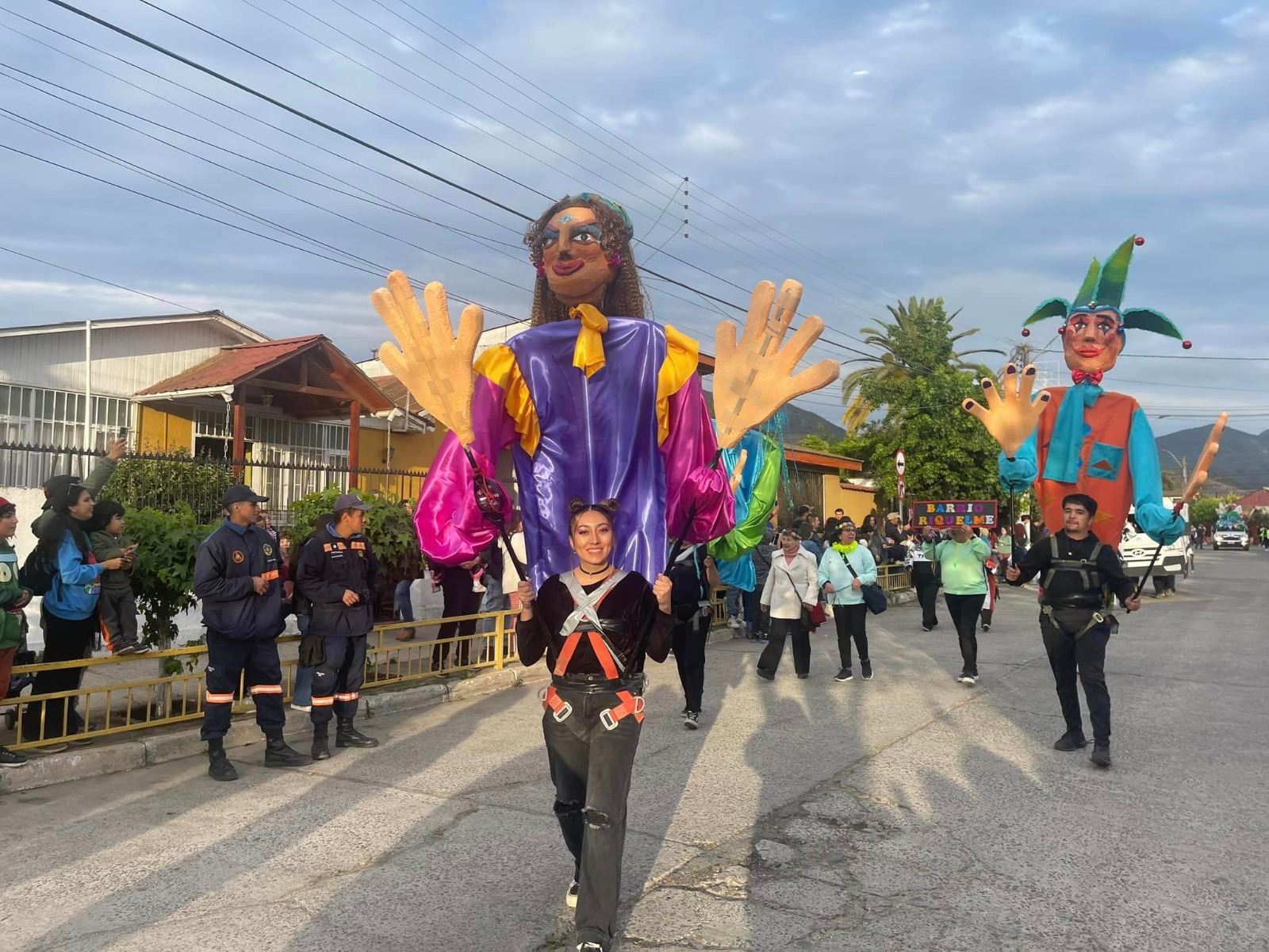 El segundo lugar del desfile de carros alegóricos de La Cruz