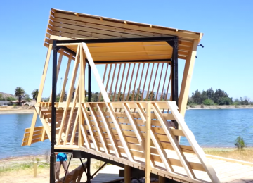 Inauguran “Refugio de la Contemplación” en la Laguna de Pullally