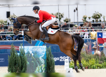 Juegos Panamericanos en Quillota salto ecuestre