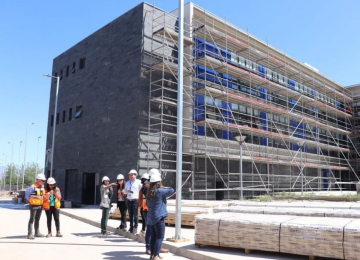 Obras de la Prefectura de la PDI de Los Andes ya tienen un 77% de avance