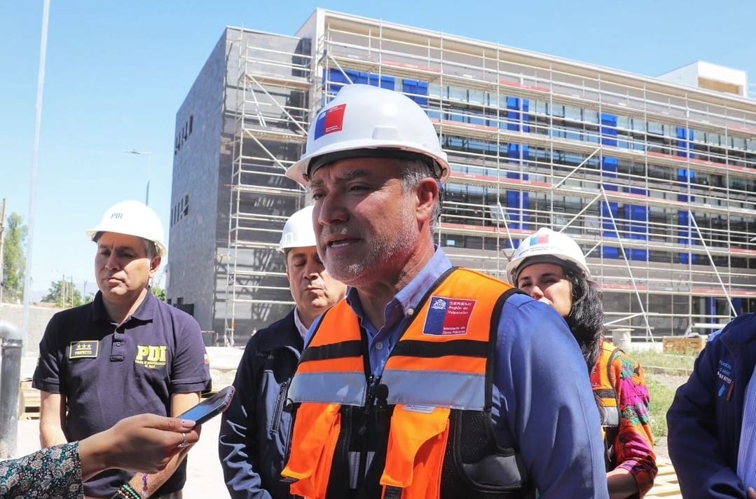 Obras de la Prefectura de la PDI de Los Andes ya tienen un 77% de avance