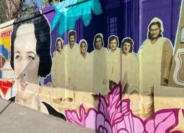 [FOTOS] Así es la renovada galería de murales en La Calera