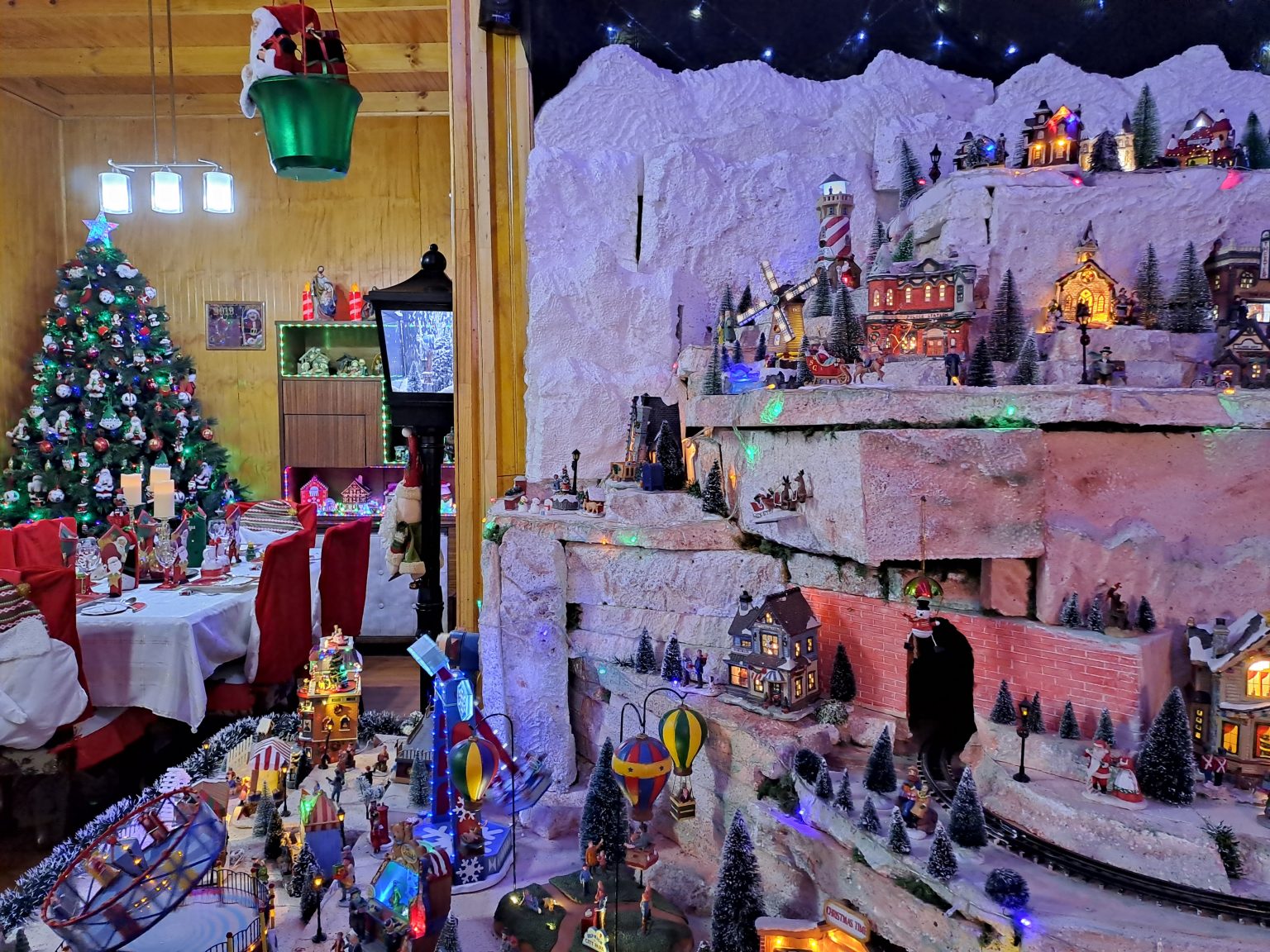 La casa navideña en Quillota