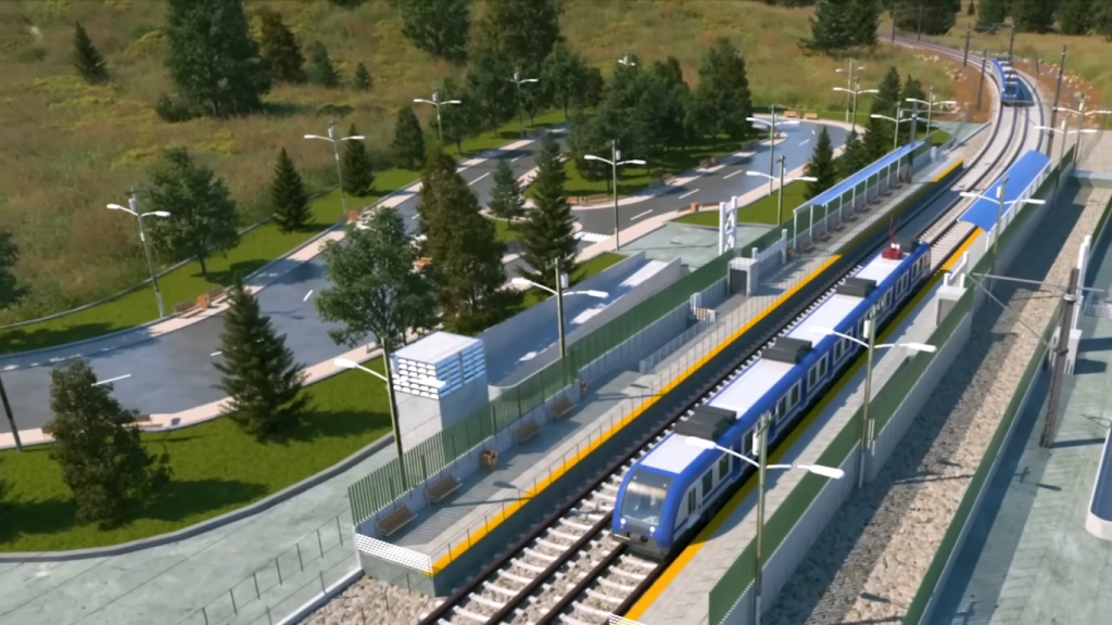 Extensión del tren a Quillota, La Cruz y La Calera