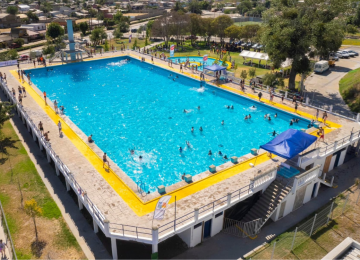 Piscina municipal de La Calera abrió sus puertas al público