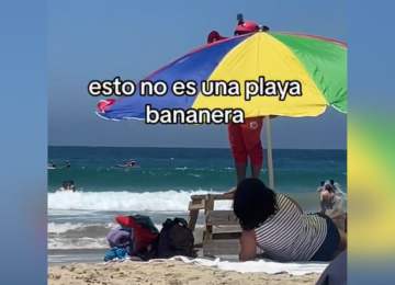[VIDEO] "No es una playa bananera": salvavidas de Los Molles recuerda normas de convivencia