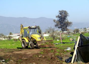 En 2022 limpiaron el sector de una de las tomas con maquinaria, pero hoy lo han vuelto a ocupar.