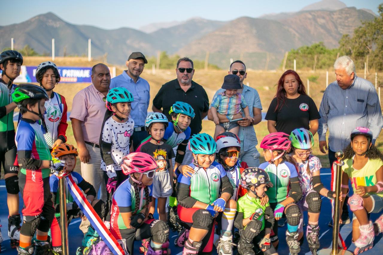 La Calera cuenta con nueva pista de patinaje recreativo