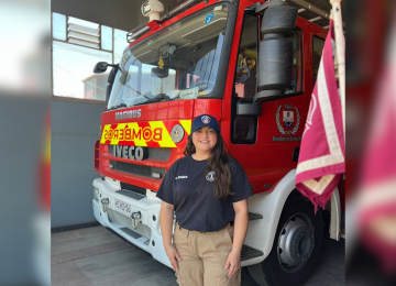 La historia de la primera conductora y operadora de material mayor de Bomberos de Limache