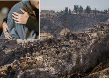 La otra ayuda para las víctimas de los incendios: “necesitan mucha contención”