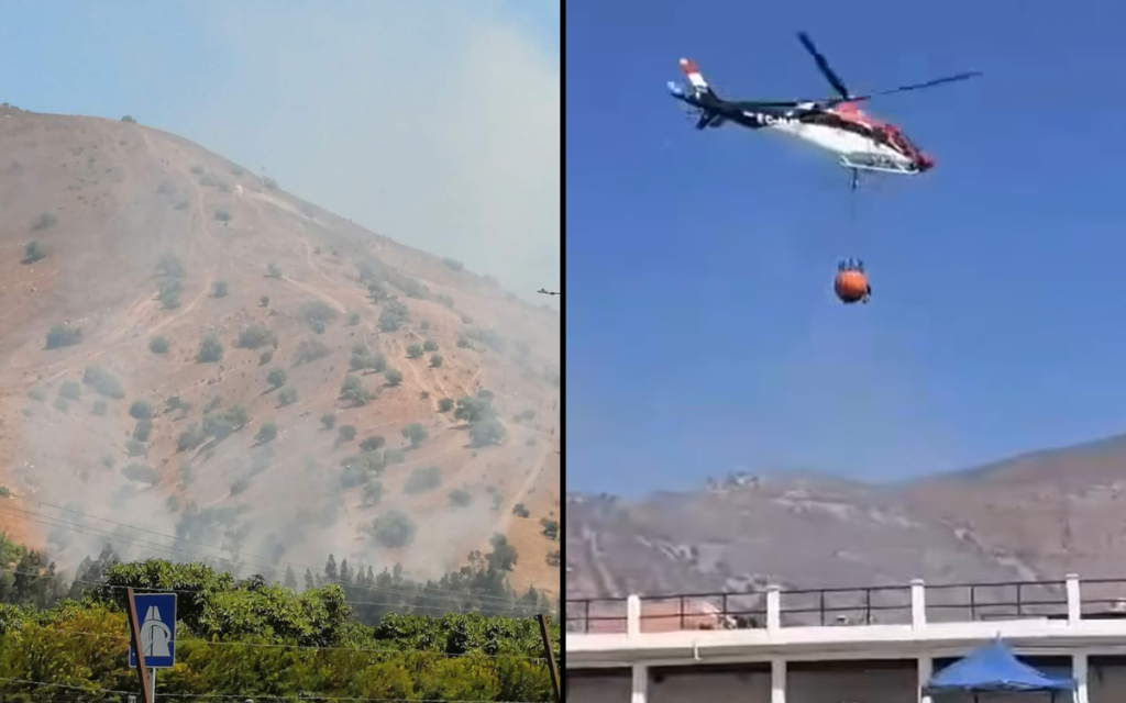 Motociclista habría provocado accidentalmente incendio en el cerro La Calera