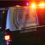 Patrulla de carabineros de noche
