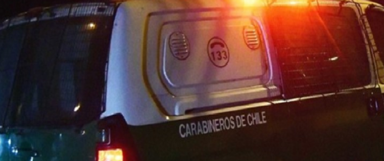 Patrulla de carabineros de noche