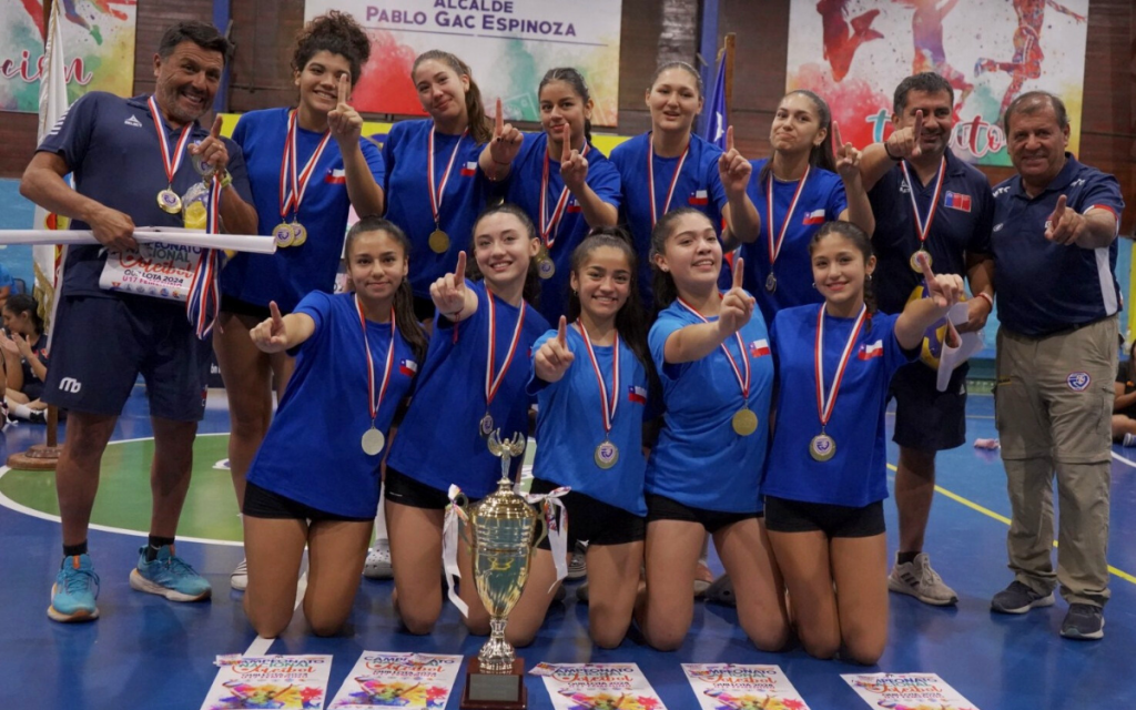 Sanfelipeñas son las nuevas campeonas del Torneo Nacional de Voleibol Femenino Sub 17