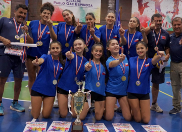 Sanfelipeñas son las nuevas campeonas del Torneo Nacional de Voleibol Femenino Sub 17