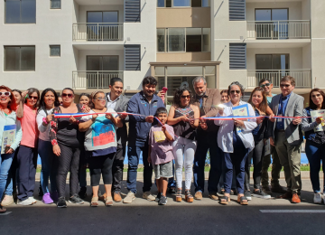 40 familias de Quillota recibieron las llaves de sus nuevas viviendas