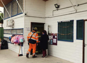 Emanación de gas provocó alarma en jardín infantil de La Calera