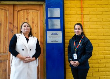 Susana Cavada Cisternas y Michelle Ureta