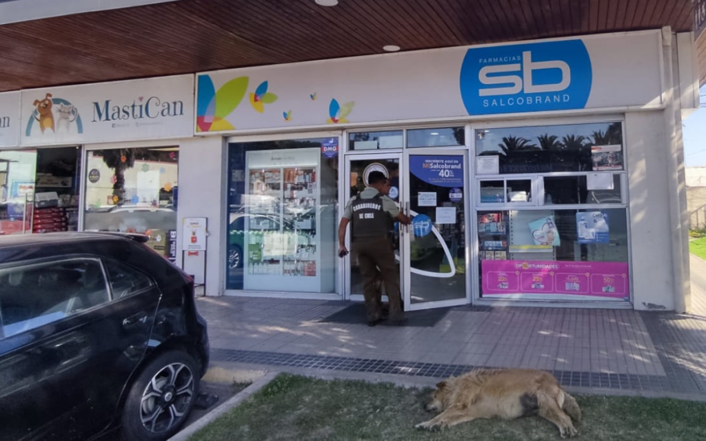 Detienen a dos hombres por violento asalto a farmacia de La Cruz