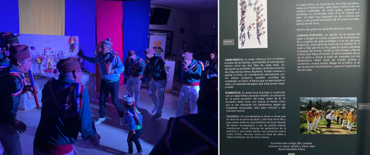 Inauguraron en Hijuelas exposición sobre los Bailes Chinos