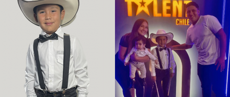 Pequeño timbalero de Hijuelas mostrará su talento esta noche en programa de TV